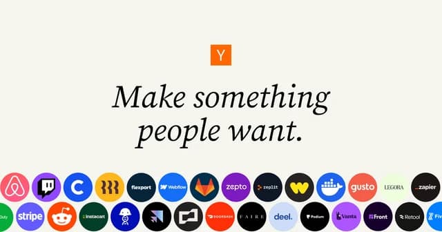 Y Combinator brand backdrop enriched via the Context.dev company data API